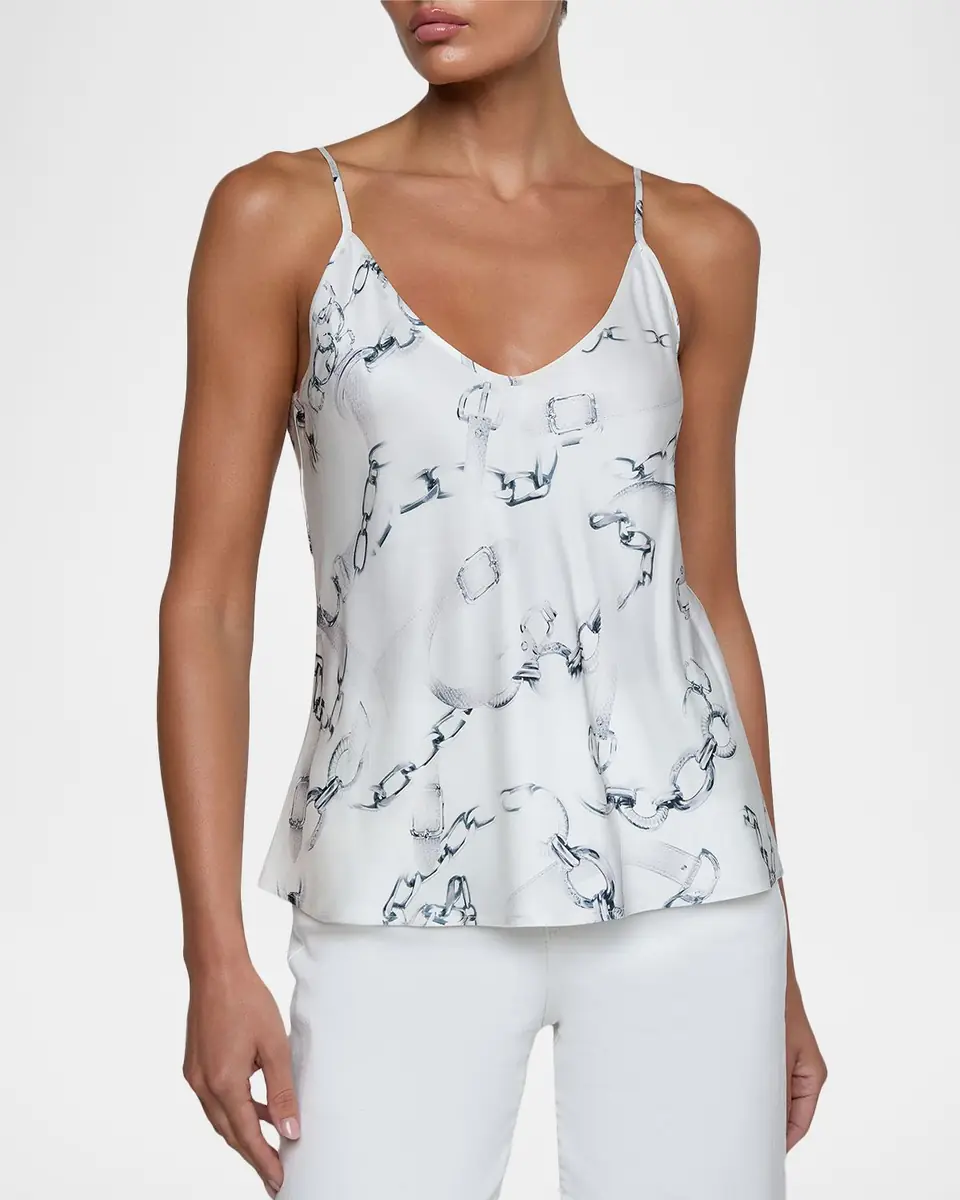 L'Agence Lexi Chain Silk Camisole | Thumbnail 4