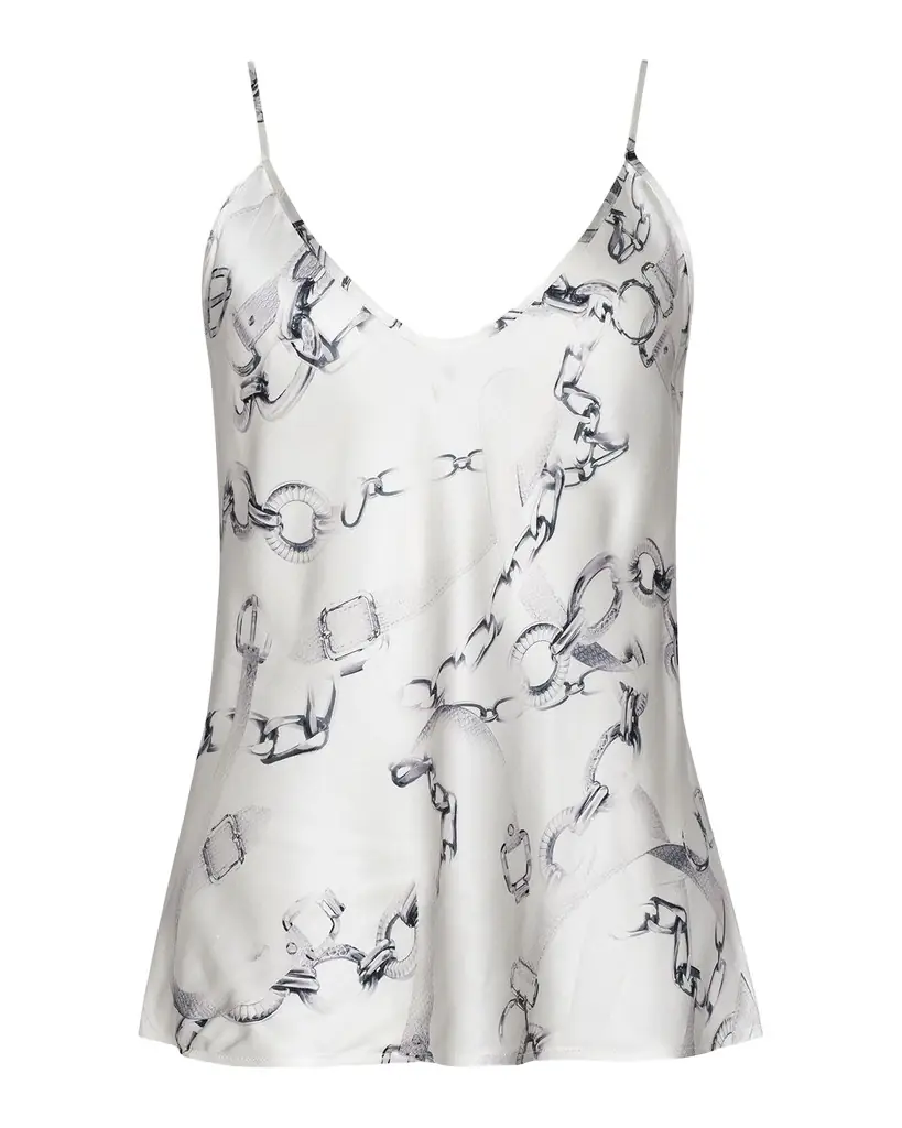 L'Agence Lexi Chain Silk Camisole | Image 1 L'Agence Lexi Chain Silk Camisole | Image 1