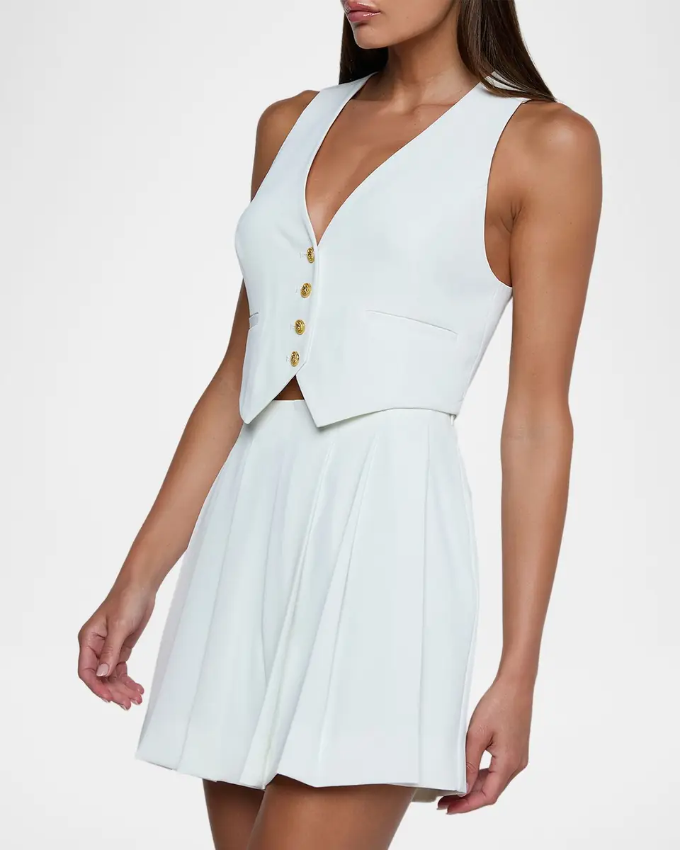 L'Agence Jianna Short Vest | Thumbnail 3 L'Agence Jianna Short Vest | Thumbnail 3