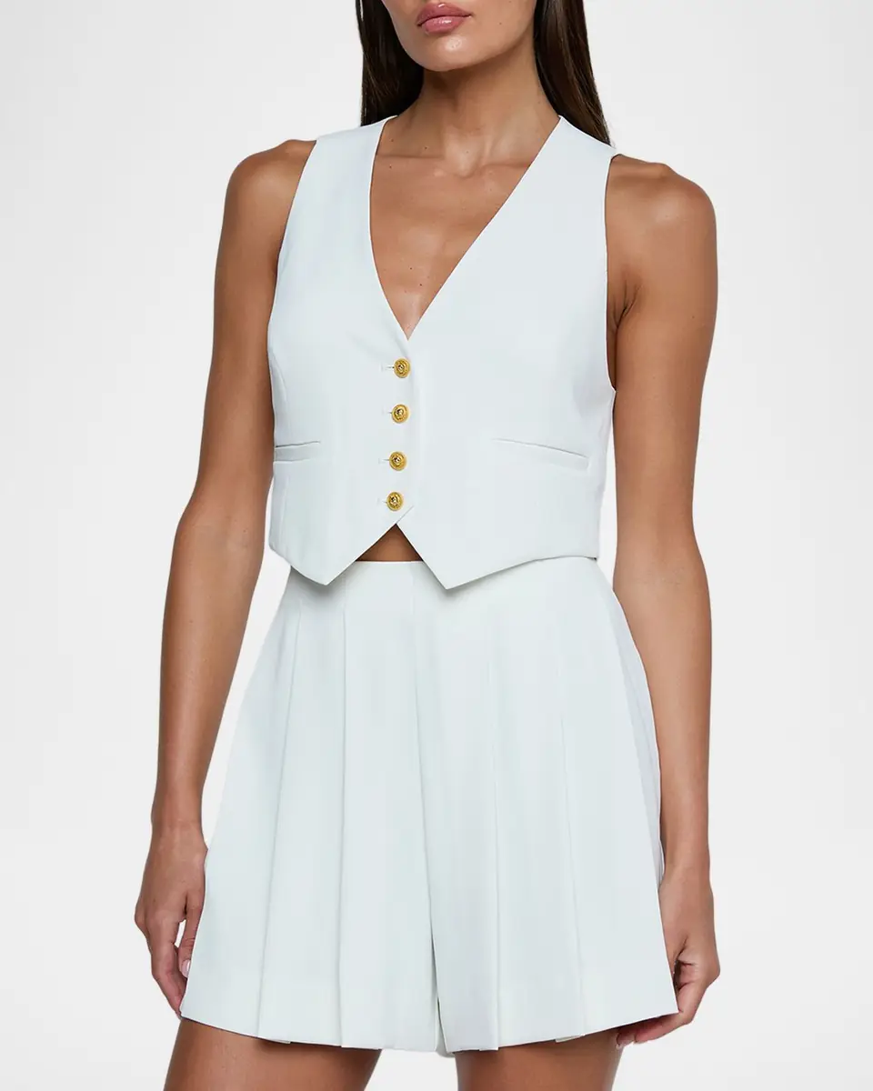 L'Agence Jianna Short Vest | Thumbnail 4 L'Agence Jianna Short Vest | Thumbnail 4