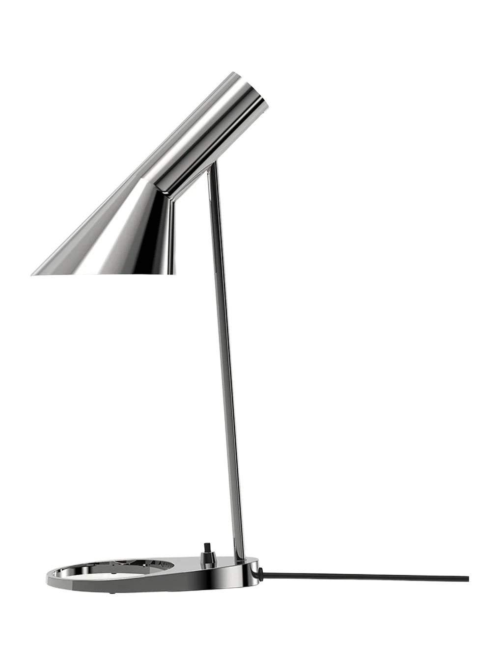 Louis Poulsen AJ Mini Stainless Steel Polished Table Lamp