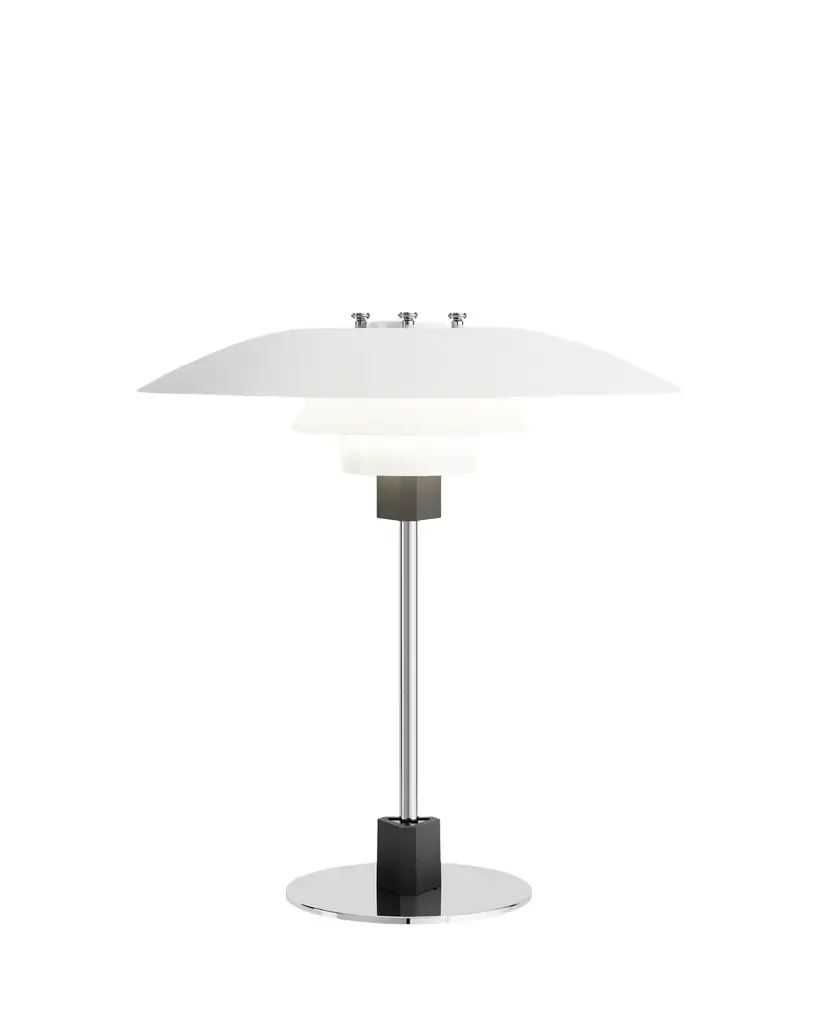 Louis Poulsen PH 4/3 White Glass Table Lamp | Image 1 Louis Poulsen PH 4/3 White Glass Table Lamp | Image 1