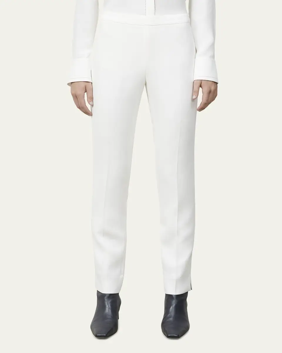 Lafayette 148 New York Petite Bleecker Finesse Crepe Pants | Thumbnail 12
