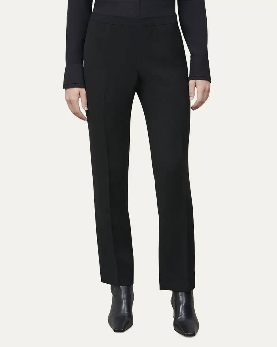 Lafayette 148 New York Petite Bleecker Finesse Crepe Pants | Thumbnail 8