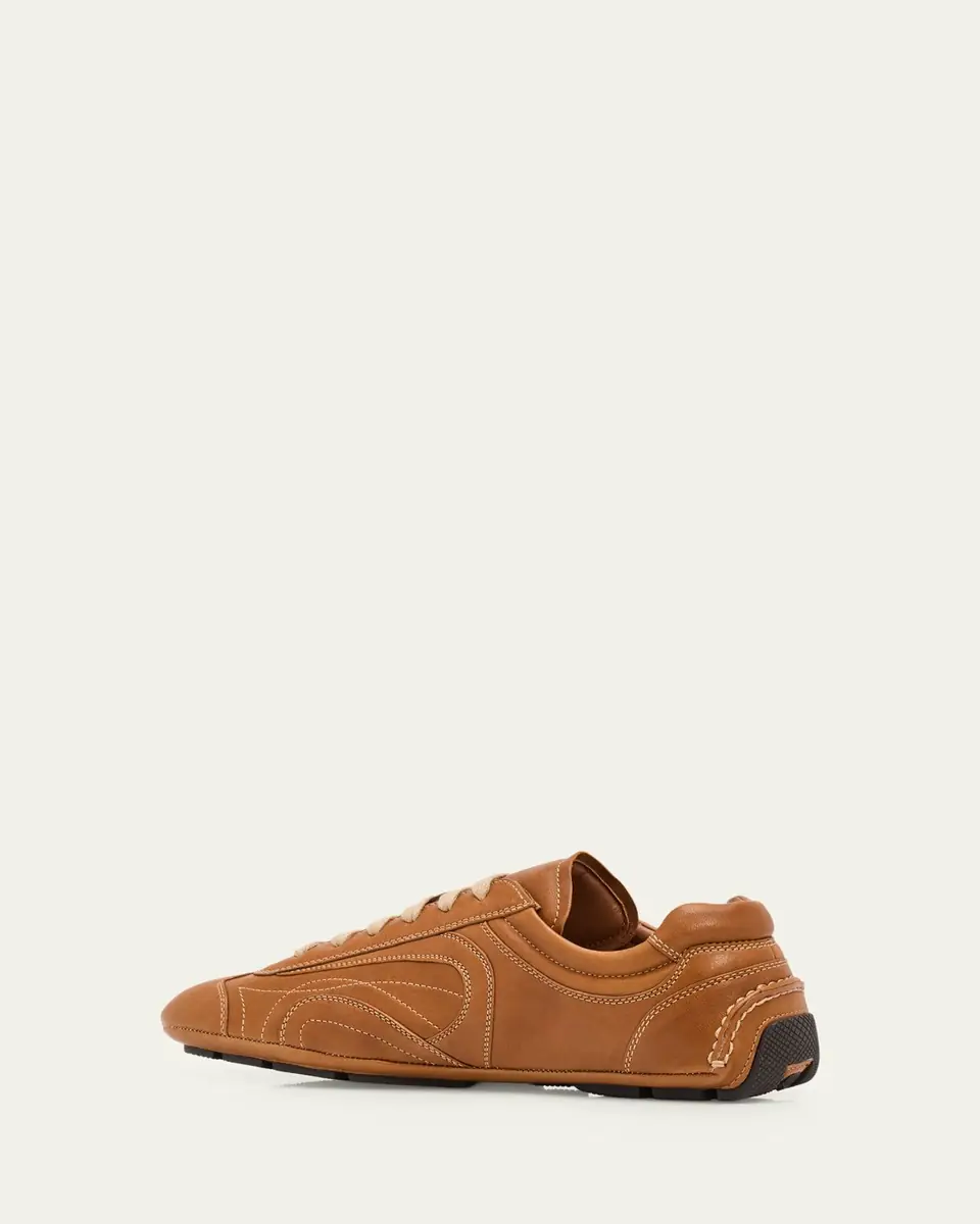Prada Men's Montecarlo Re-Edition 2005 Nappa Leather Sneakers | Thumbnail 2