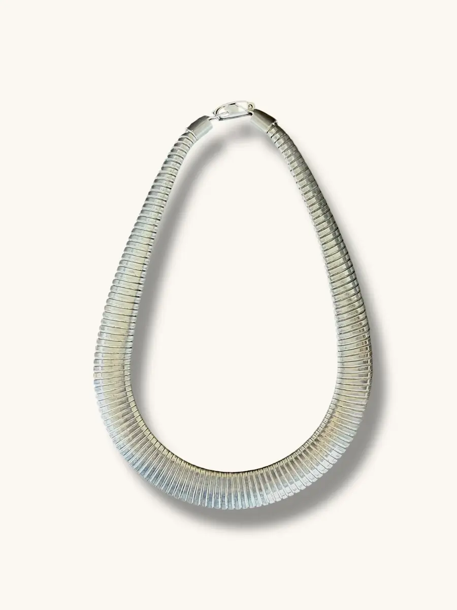 Jen Wonders Studio Silver Omega Necklace | Thumbnail 2 Jen Wonders Studio Silver Omega Necklace | Thumbnail 2
