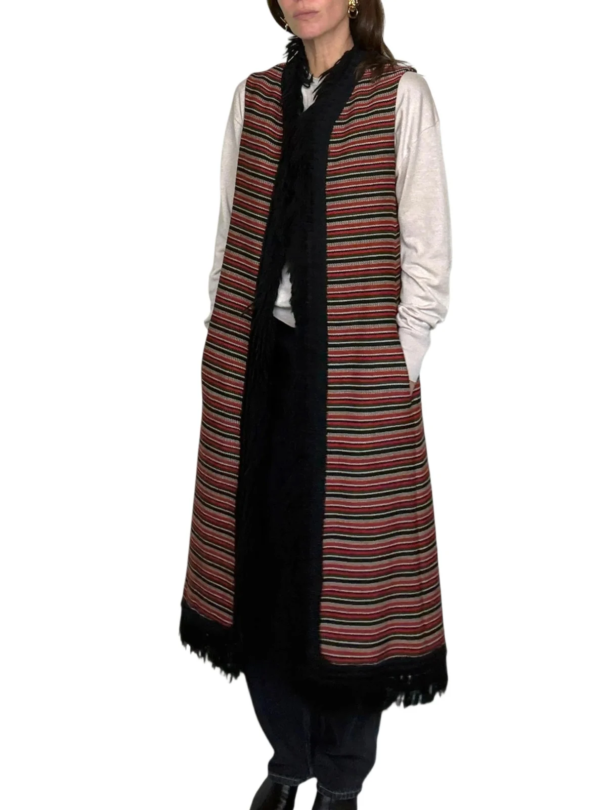 Sleeveless Coat
