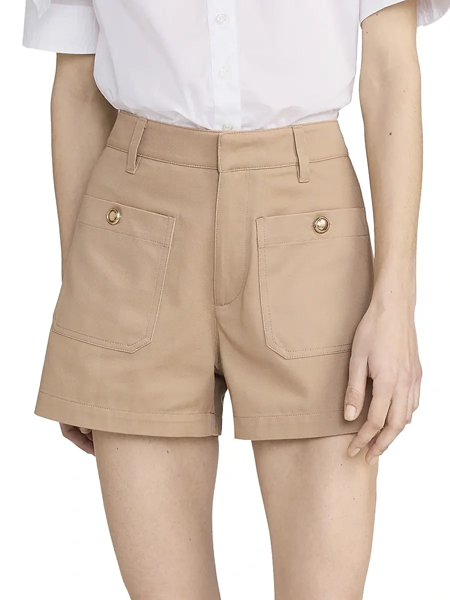 Frame Women's The Cruise High-Rise Shorts | Thumbnail 3 Frame Women's The Cruise High-Rise Shorts | Thumbnail 3