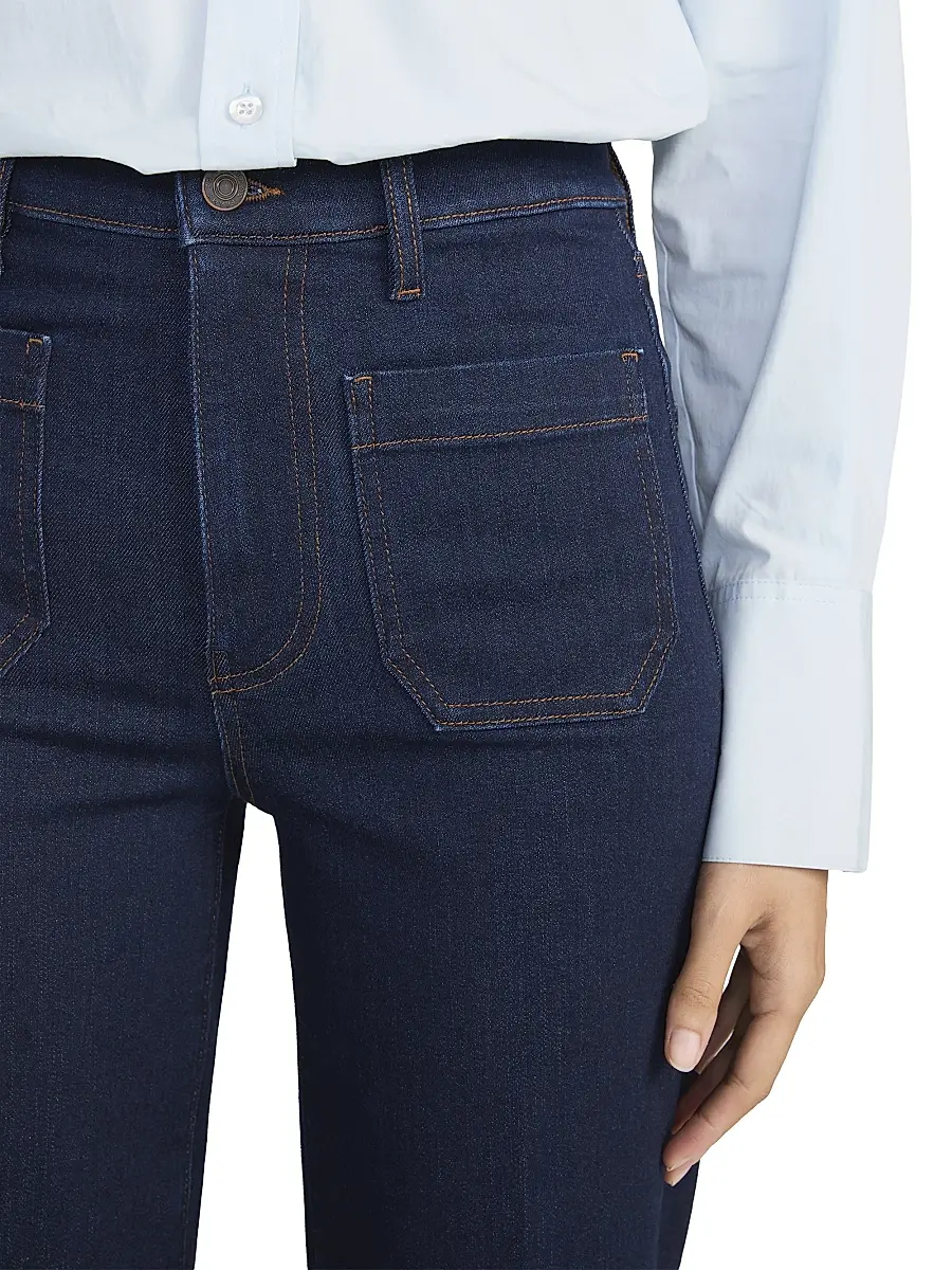 Frame Women's The Anchor High-Rise Wide-Leg Jeans | Thumbnail 5 Frame Women's The Anchor High-Rise Wide-Leg Jeans | Thumbnail 5
