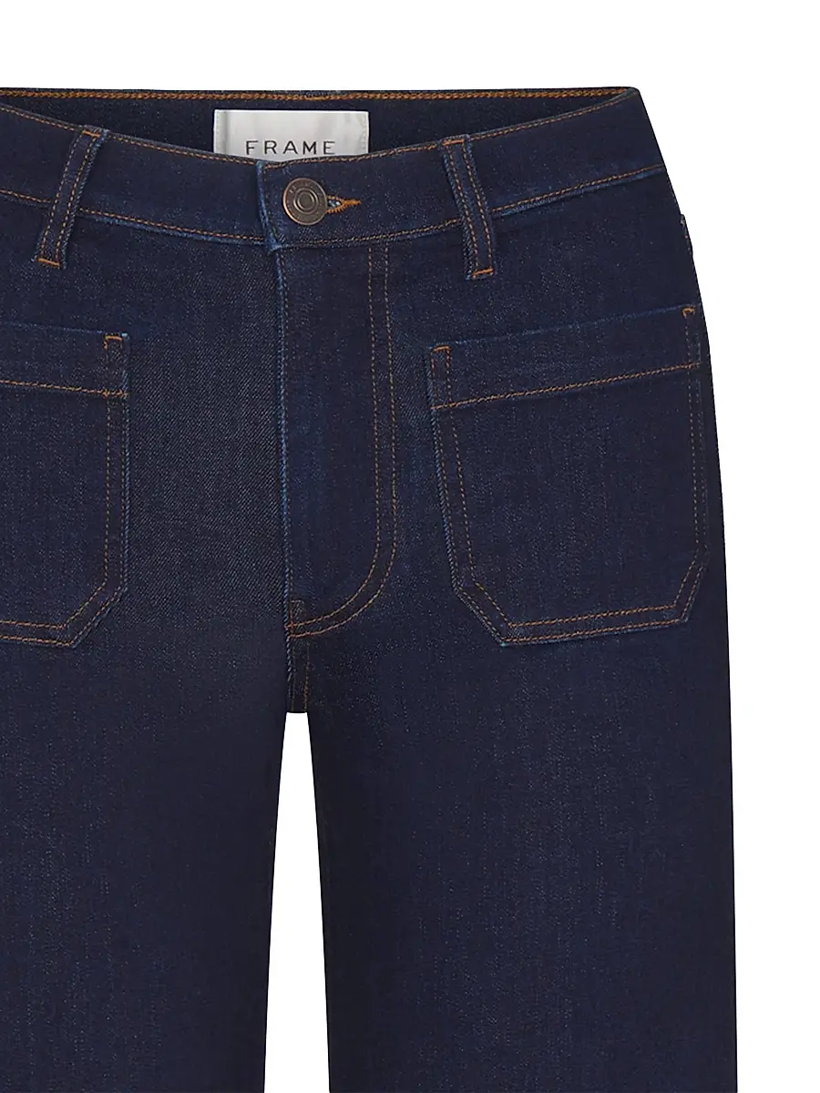 Frame Women's The Anchor High-Rise Wide-Leg Jeans | Thumbnail 6 Frame Women's The Anchor High-Rise Wide-Leg Jeans | Thumbnail 6