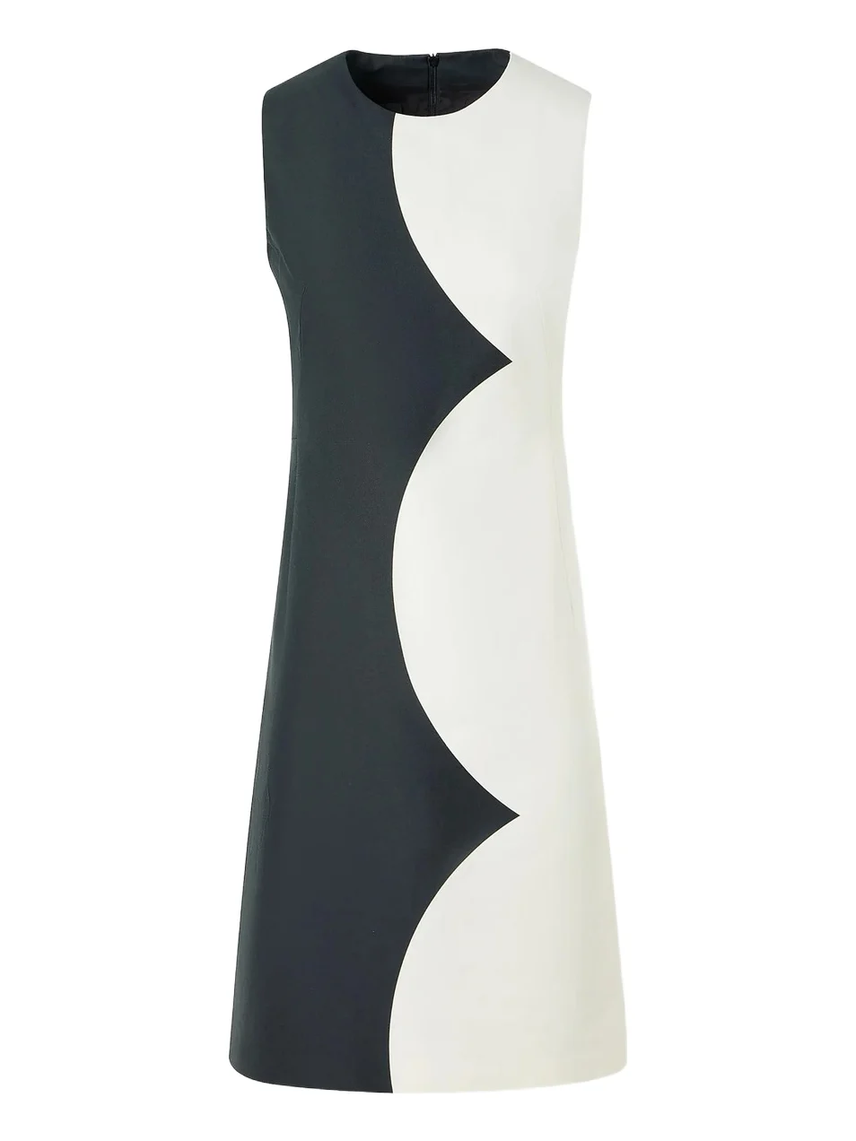 Women's Cloud Print Cotton-Silk Sheath Dress Women's Cloud Print Cotton-Silk Sheath Dress