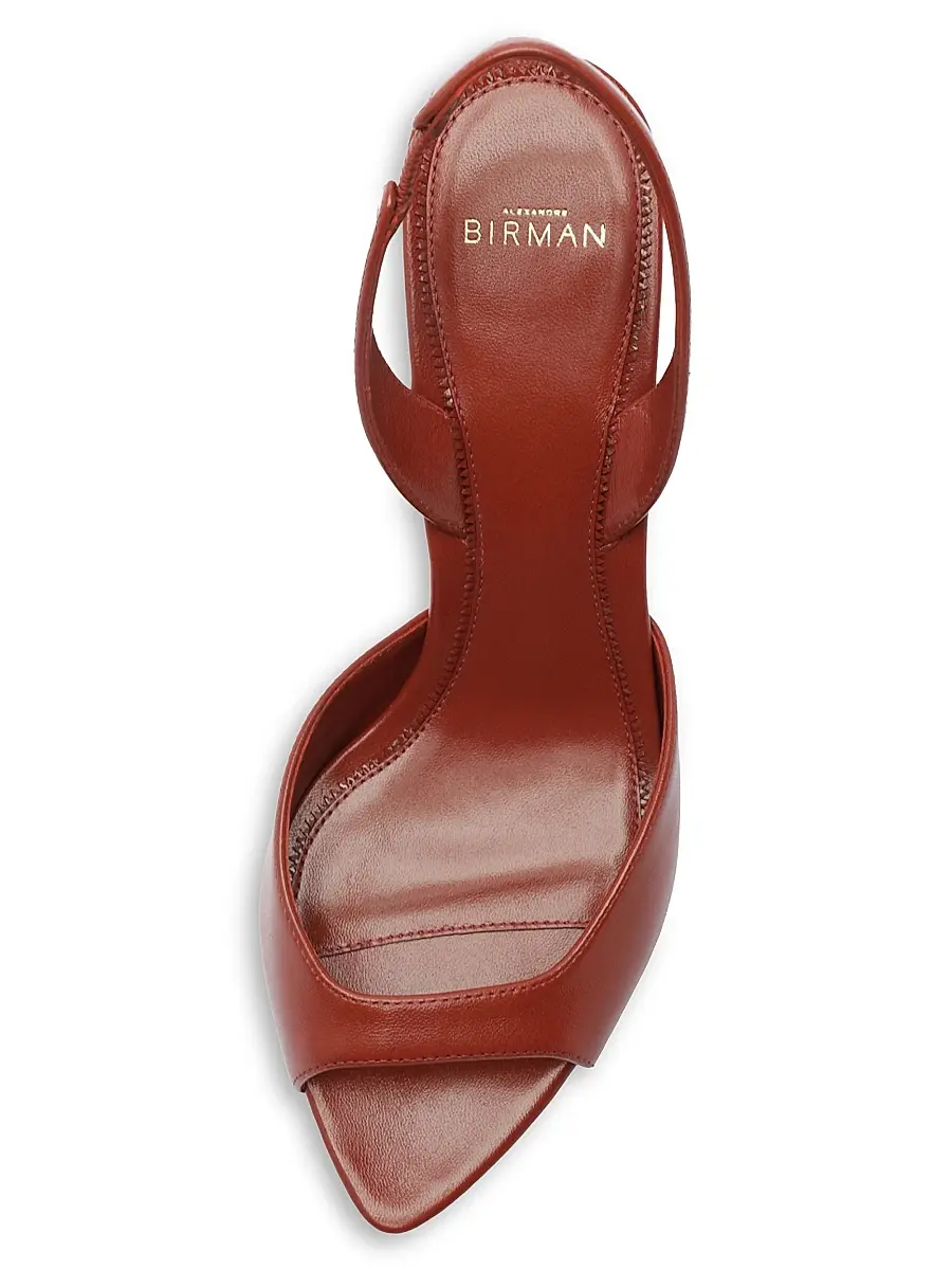 Alexandre Birman Women's Tropicana 85MM Leather Sandals | Thumbnail 4 Alexandre Birman Women's Tropicana 85MM Leather Sandals | Thumbnail 4