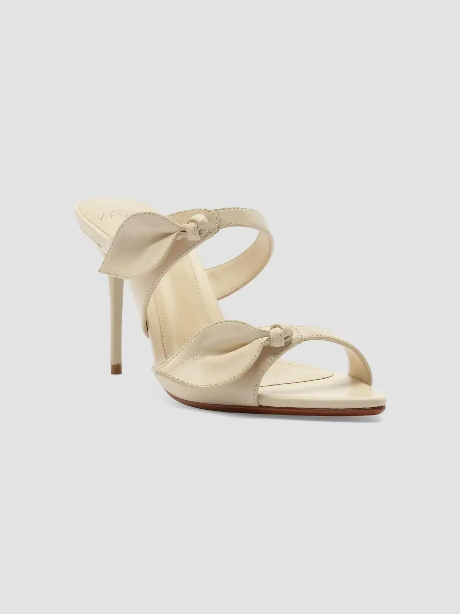 Alexandre Birman Women's Magnolia 85MM Leather Mules | Thumbnail 2 Alexandre Birman Women's Magnolia 85MM Leather Mules | Thumbnail 2