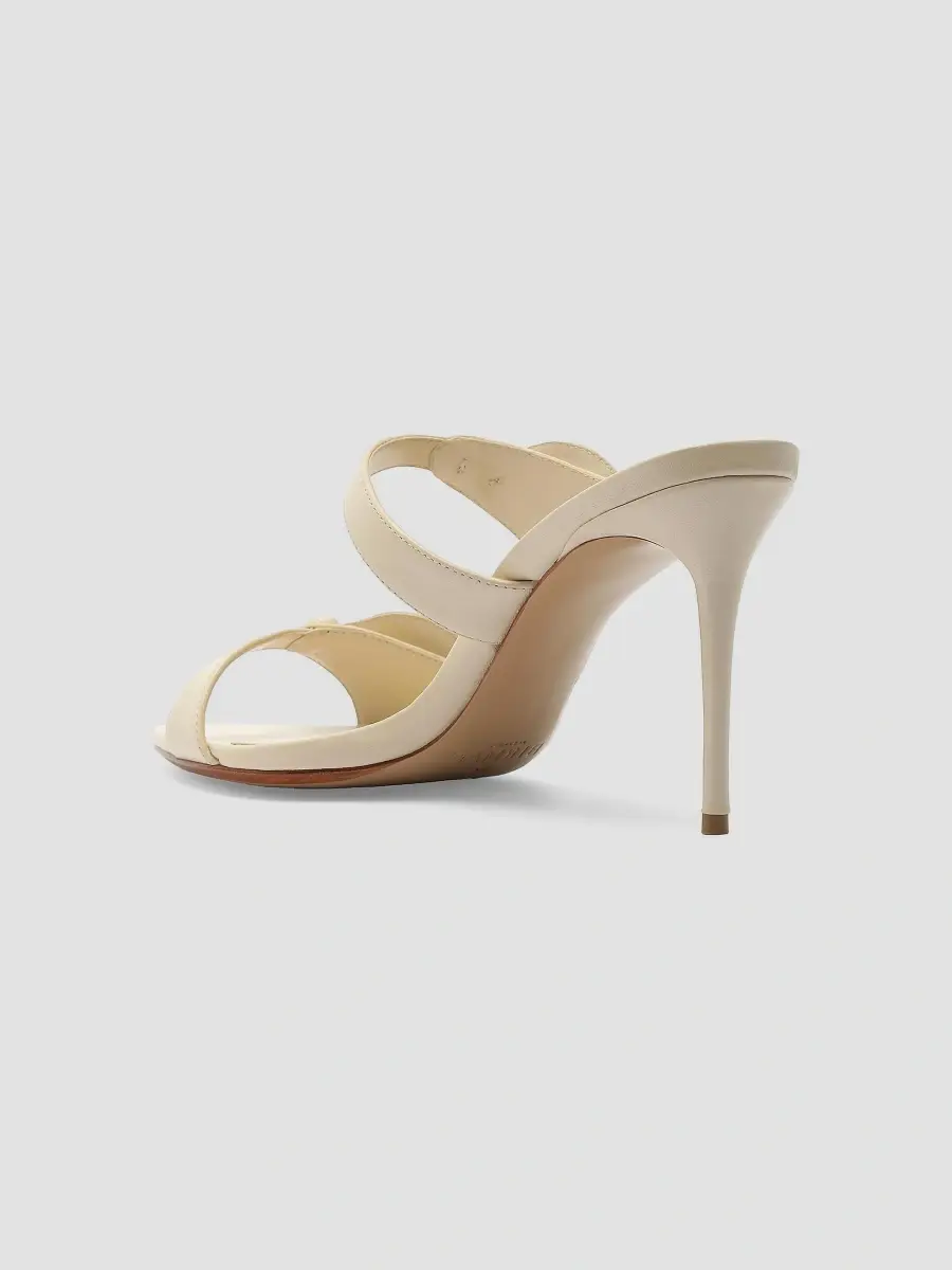 Alexandre Birman Women's Magnolia 85MM Leather Mules | Thumbnail 3 Alexandre Birman Women's Magnolia 85MM Leather Mules | Thumbnail 3