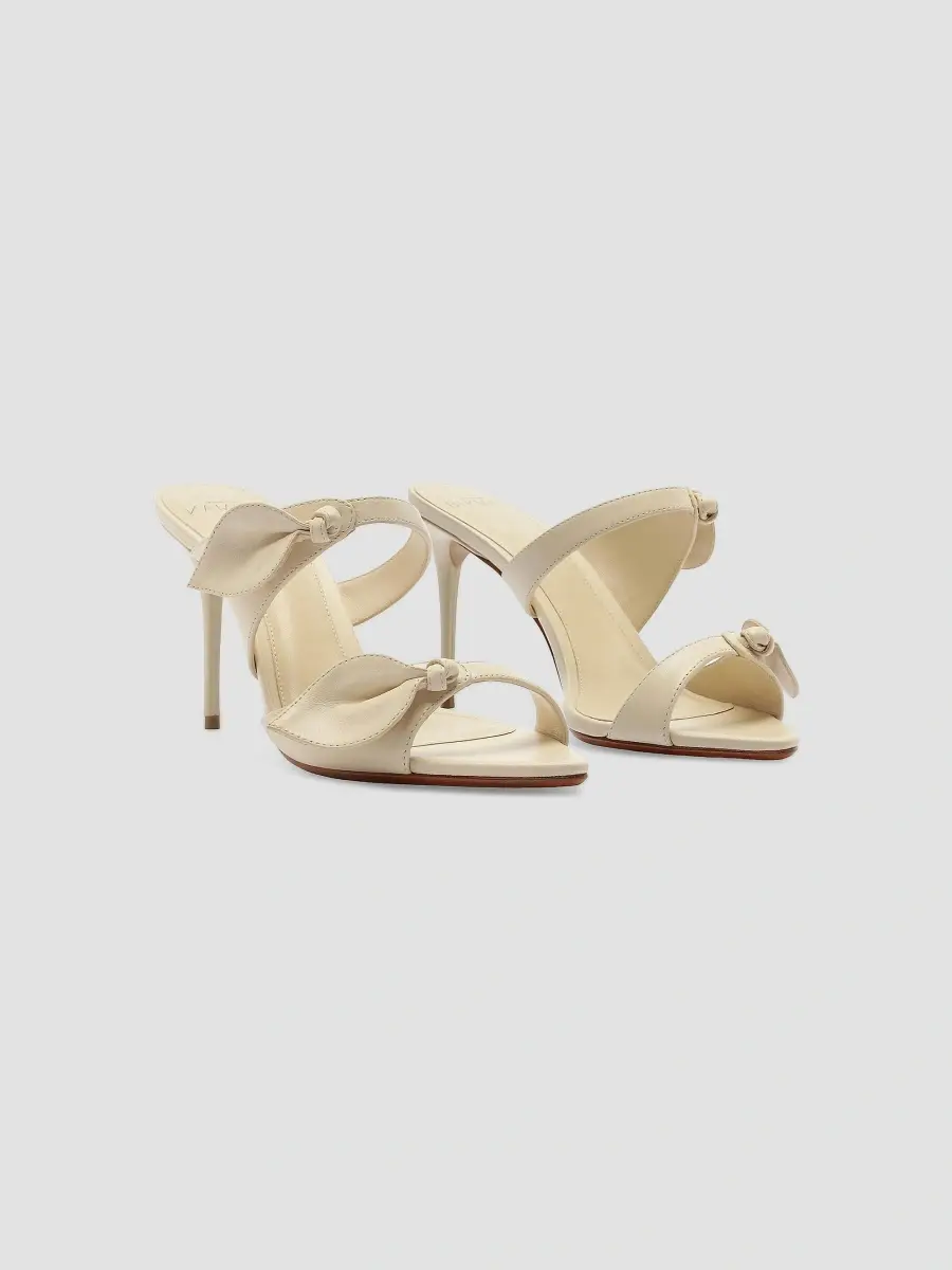 Alexandre Birman Women's Magnolia 85MM Leather Mules | Thumbnail 9 Alexandre Birman Women's Magnolia 85MM Leather Mules | Thumbnail 9