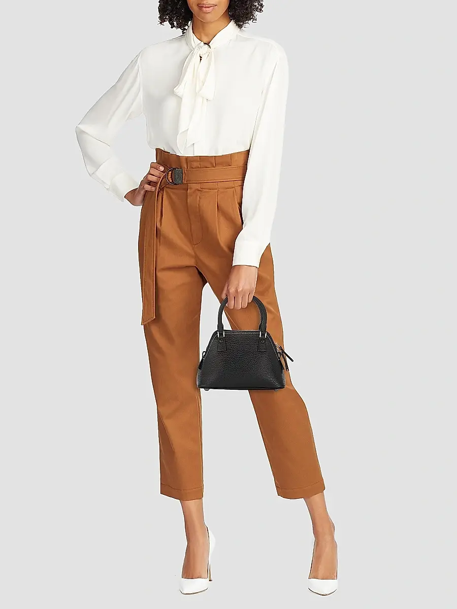 Maison Margiela Women's Micro 5AC Leather Tote | Thumbnail 2