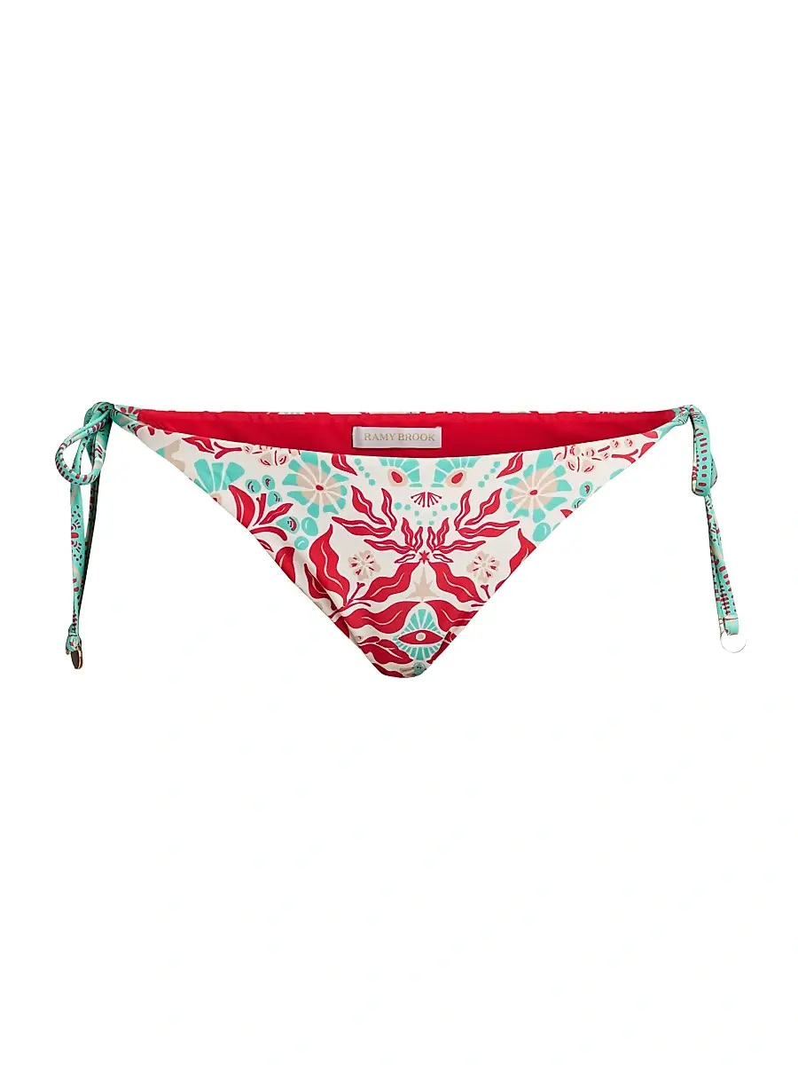 Ramy Brook Women's Benni Printed Bikini Bottom | Image 1 Ramy Brook Women's Benni Printed Bikini Bottom | Image 1