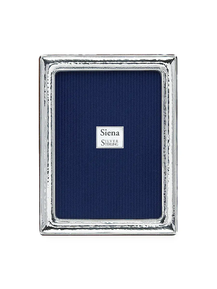 Tizo Siena Sterling Silver Classic Hammered Frame