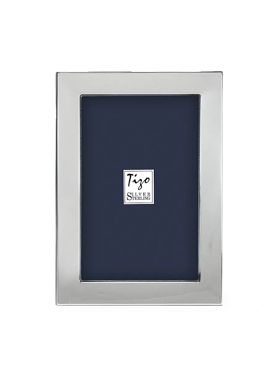 Sterling Silver Luxe Flat Frame Sterling Silver Luxe Flat Frame