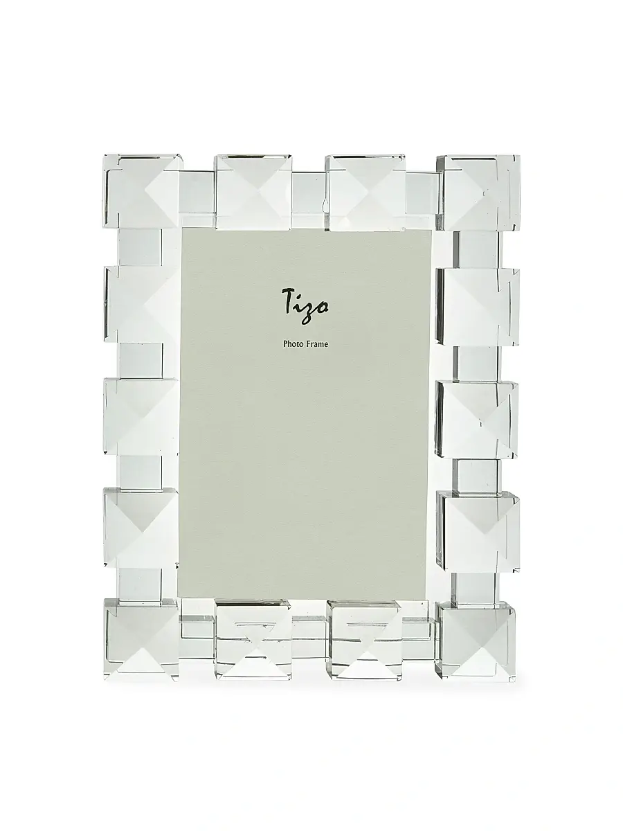 Clear Crystal Picture Frame