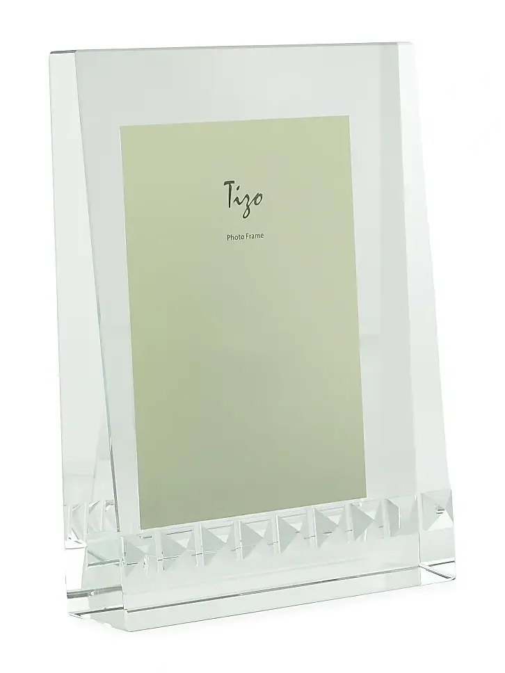 Tizo Crystal Studded Pyramid Frame