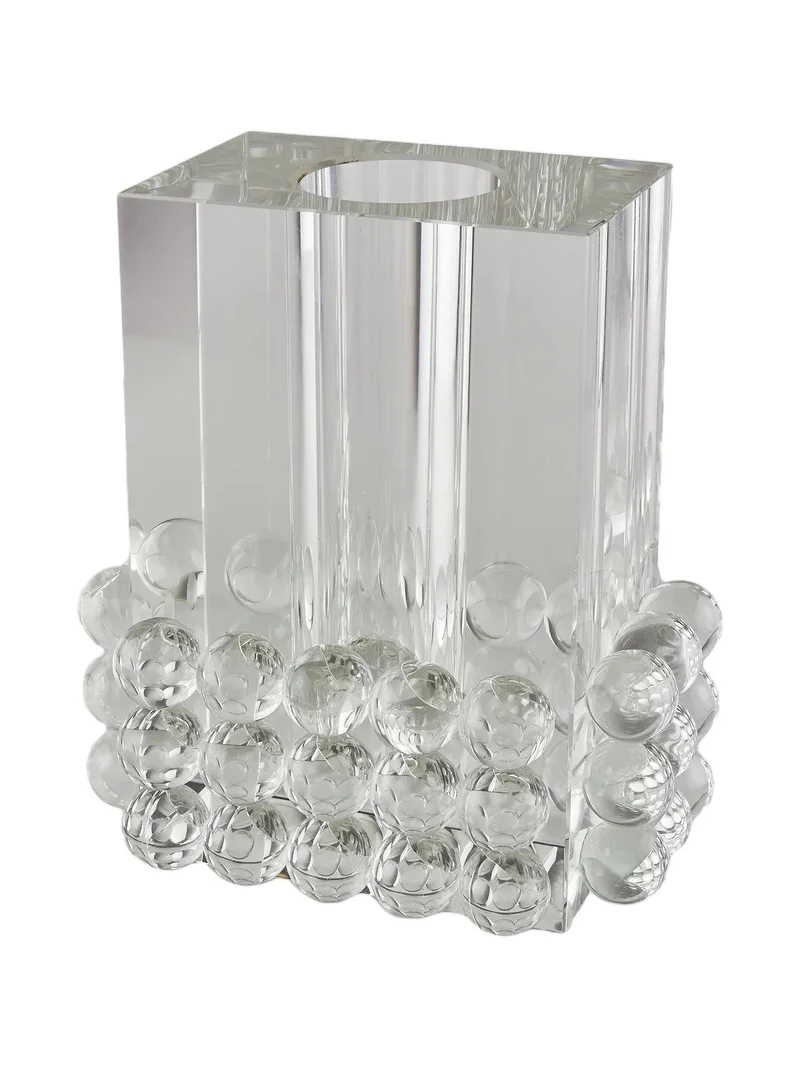 Tizo Crystal Square Bubble Vase