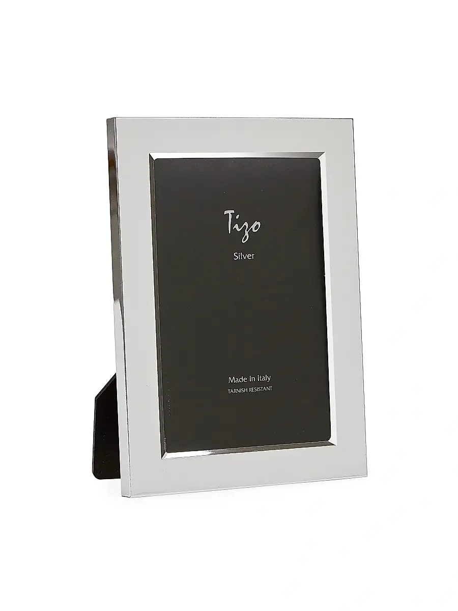 Tizo Italian Silverplate Beveled Frame