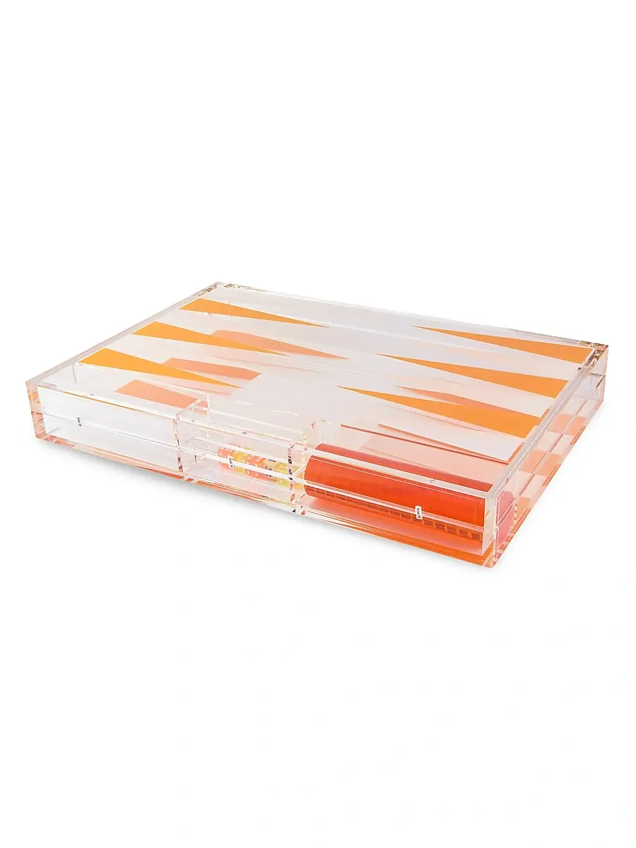 Tizo Acrylic Backgammon Board Game | Thumbnail 4 Tizo Acrylic Backgammon Board Game | Thumbnail 4