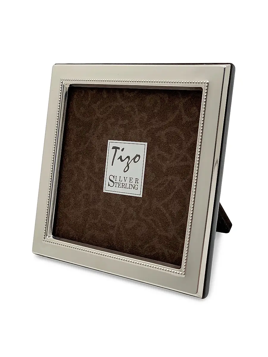 Tizo Sterling Silver Luxe Beaded Frame | Thumbnail 3 Tizo Sterling Silver Luxe Beaded Frame | Thumbnail 3