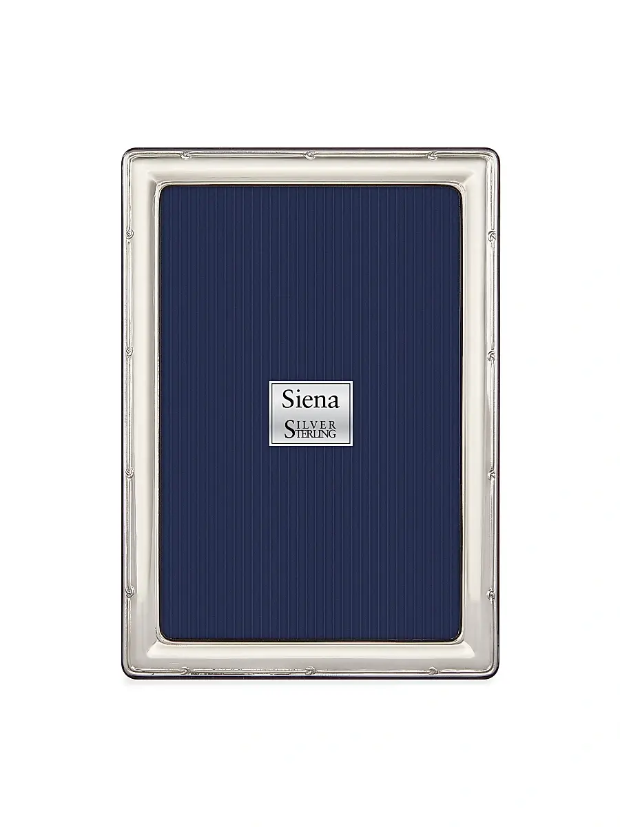 Siena Sterling Silver Knot Frame Siena Sterling Silver Knot Frame