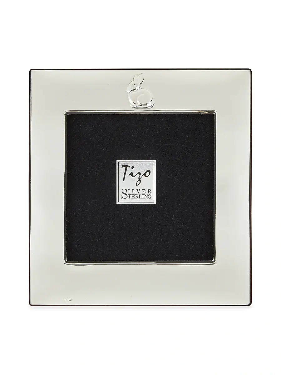 Tizo Sterling Silver Bunny Baby Frame