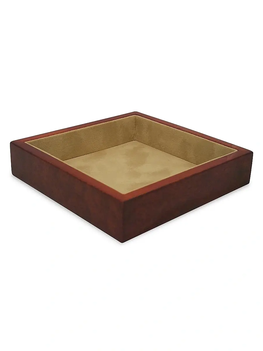 Tizo Burlwood Square Valet Tray | Thumbnail 2 Tizo Burlwood Square Valet Tray | Thumbnail 2