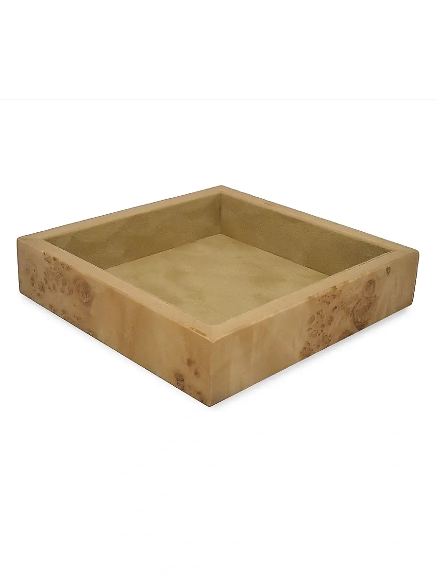 Tizo Burlwood Square Valet Tray | Thumbnail 3 Tizo Burlwood Square Valet Tray | Thumbnail 3