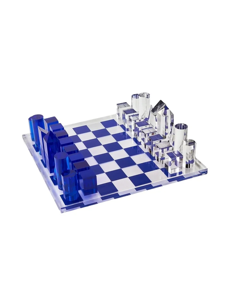 Tizo Acrylic 16-Piece Chess Set