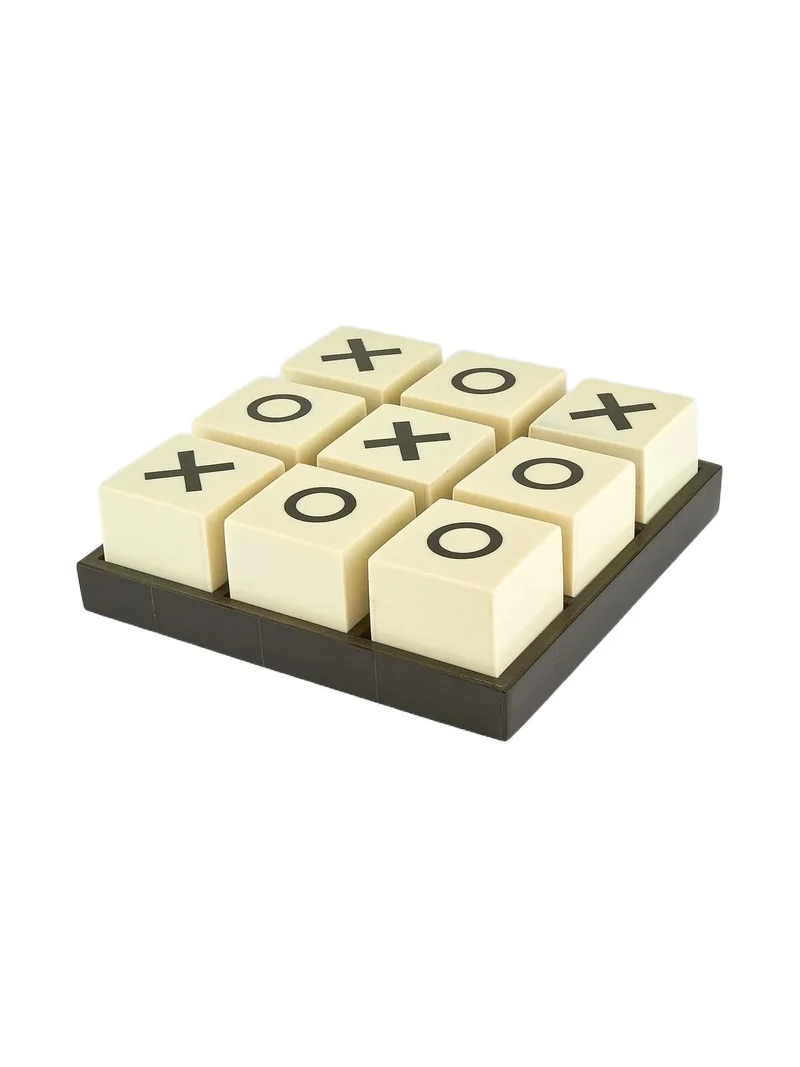 Tizo Resin Bone Tic Tac Toe Game Set