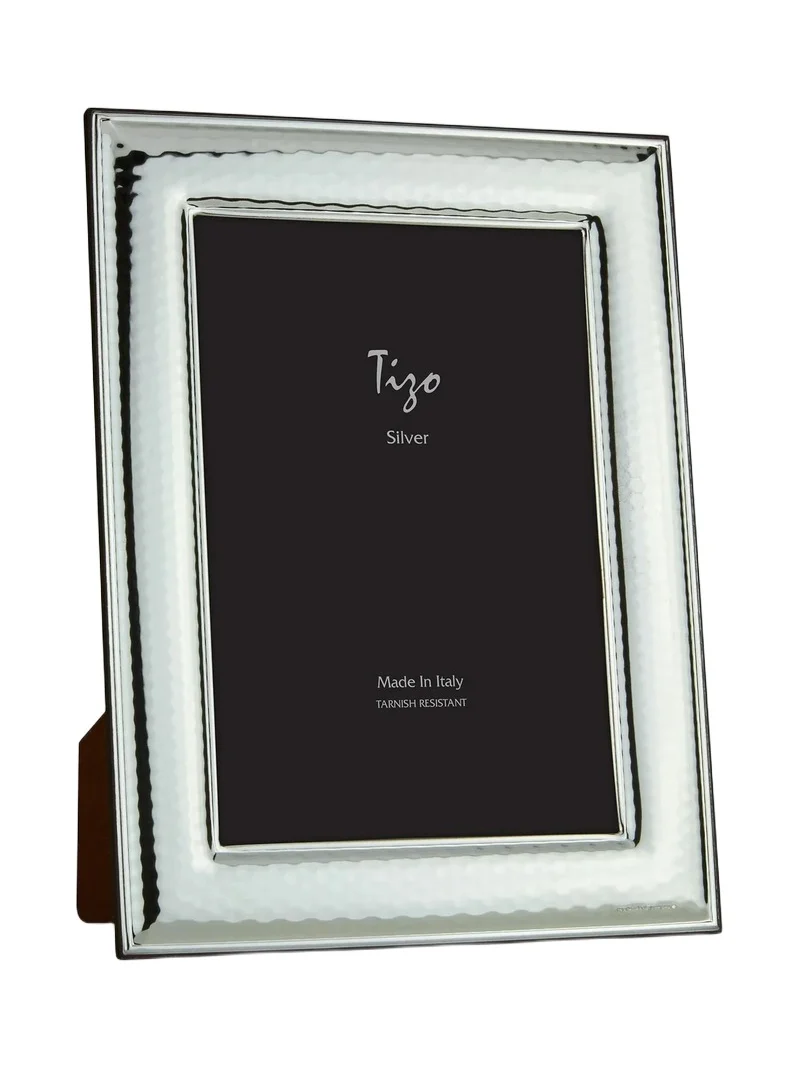 Tizo Italian Silverplate Hammered Frame