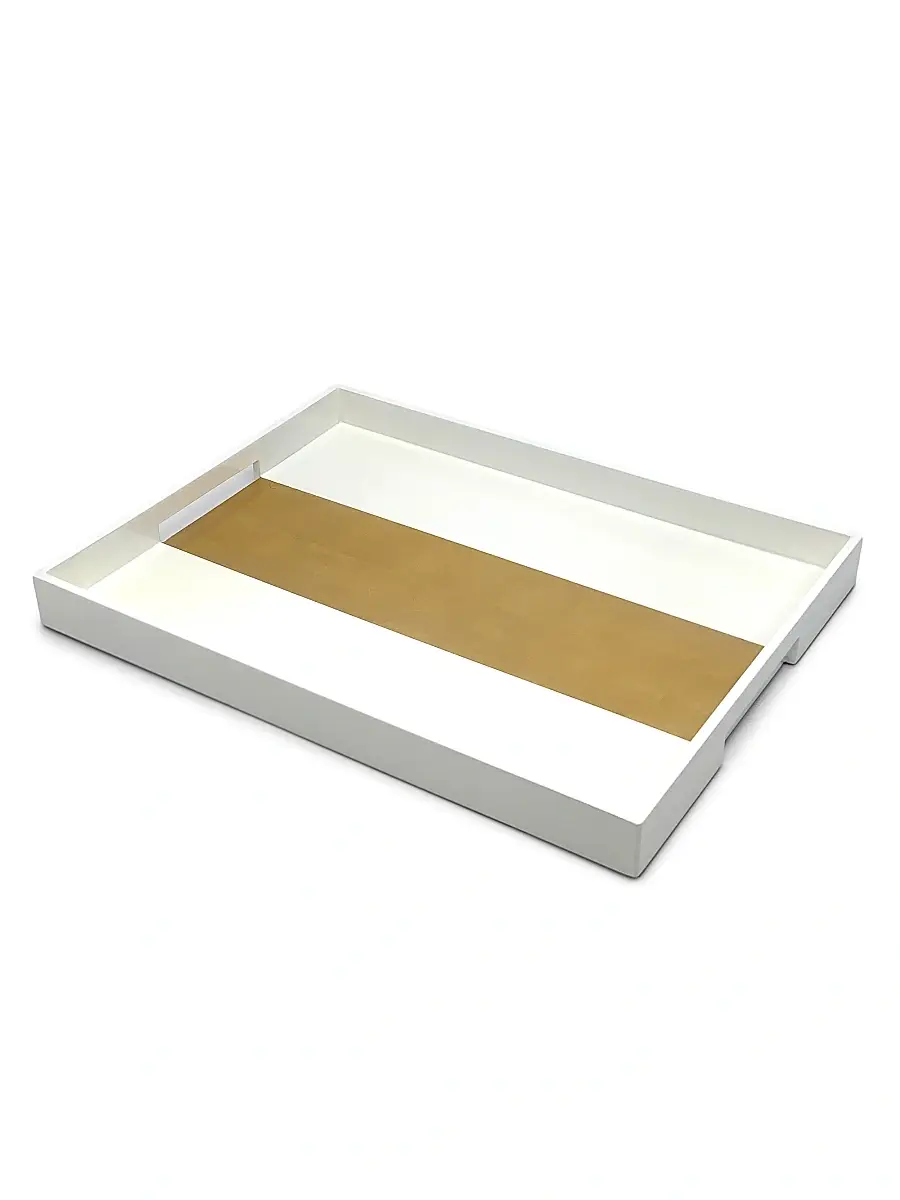 Tizo Striped Wood Tray | Thumbnail 2