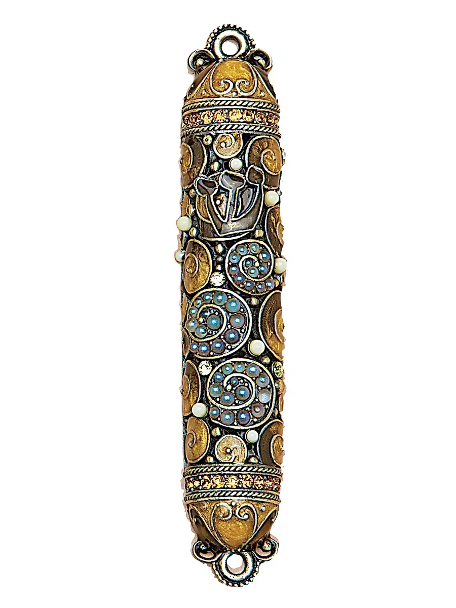 Tizo Jeweled Mezuzah