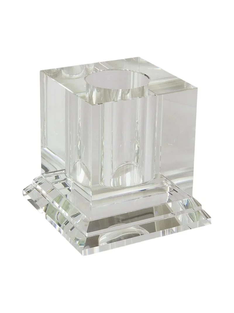 Tizo Crystal Square Centerpiece Vase
