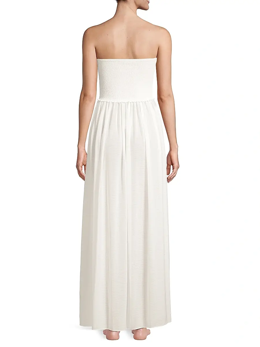 Ramy Brook Women's Calista Strapless Smocked Dress | Thumbnail 5 Ramy Brook Women's Calista Strapless Smocked Dress | Thumbnail 5
