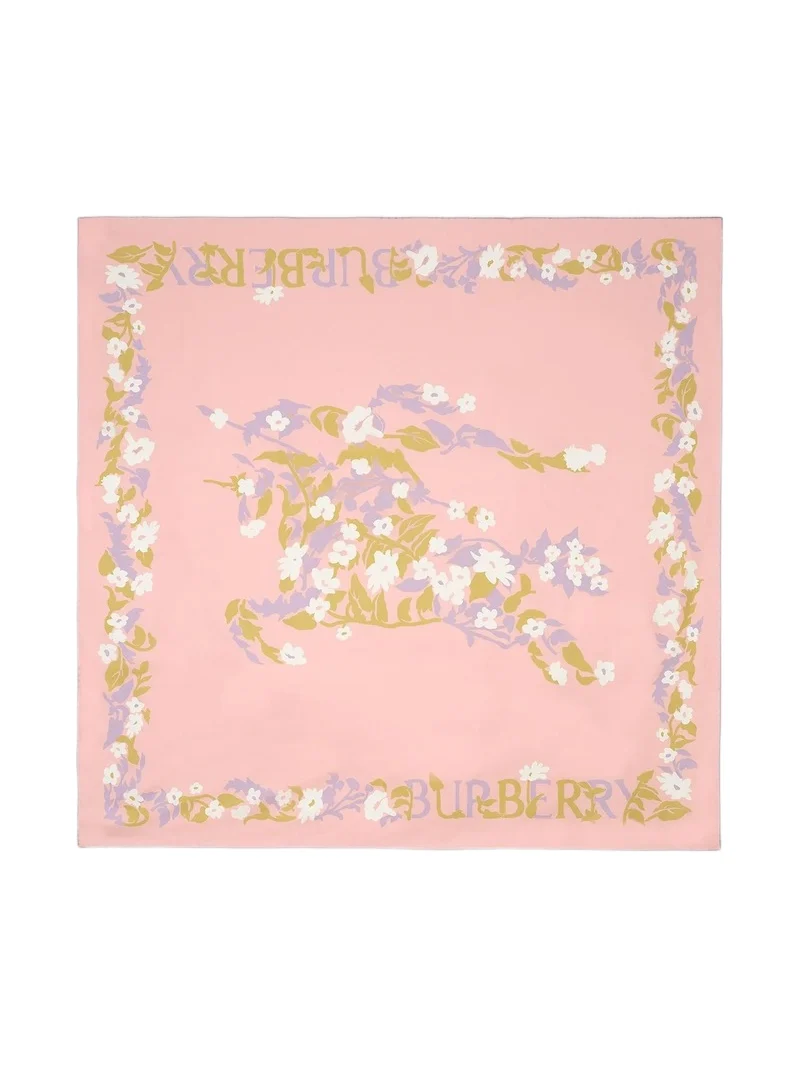 Women's Floral EKD Silk Scarf Women's Floral EKD Silk Scarf