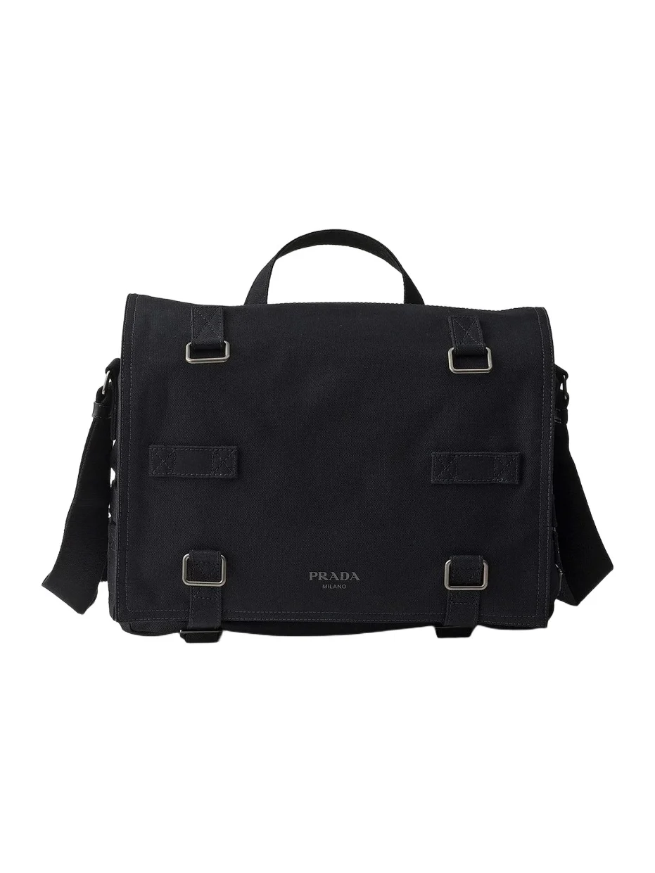 Prada Men's Canvas Shoulder Bag