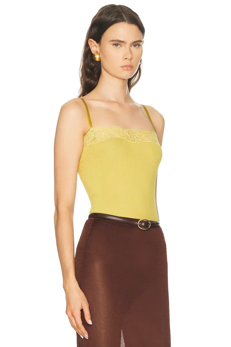 Saint Laurent Lace Tank Top | Thumbnail 2