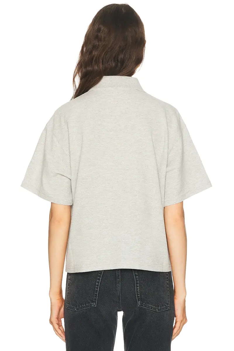 Saint Laurent Oversized Polo Top | Thumbnail 3