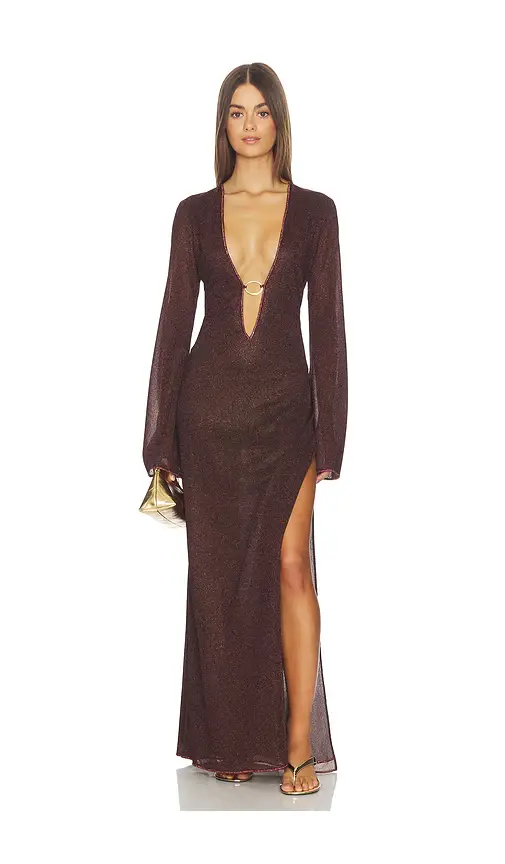 Oseree Lumiere O Long Caftan | Image 1 Oseree Lumiere O Long Caftan | Image 1