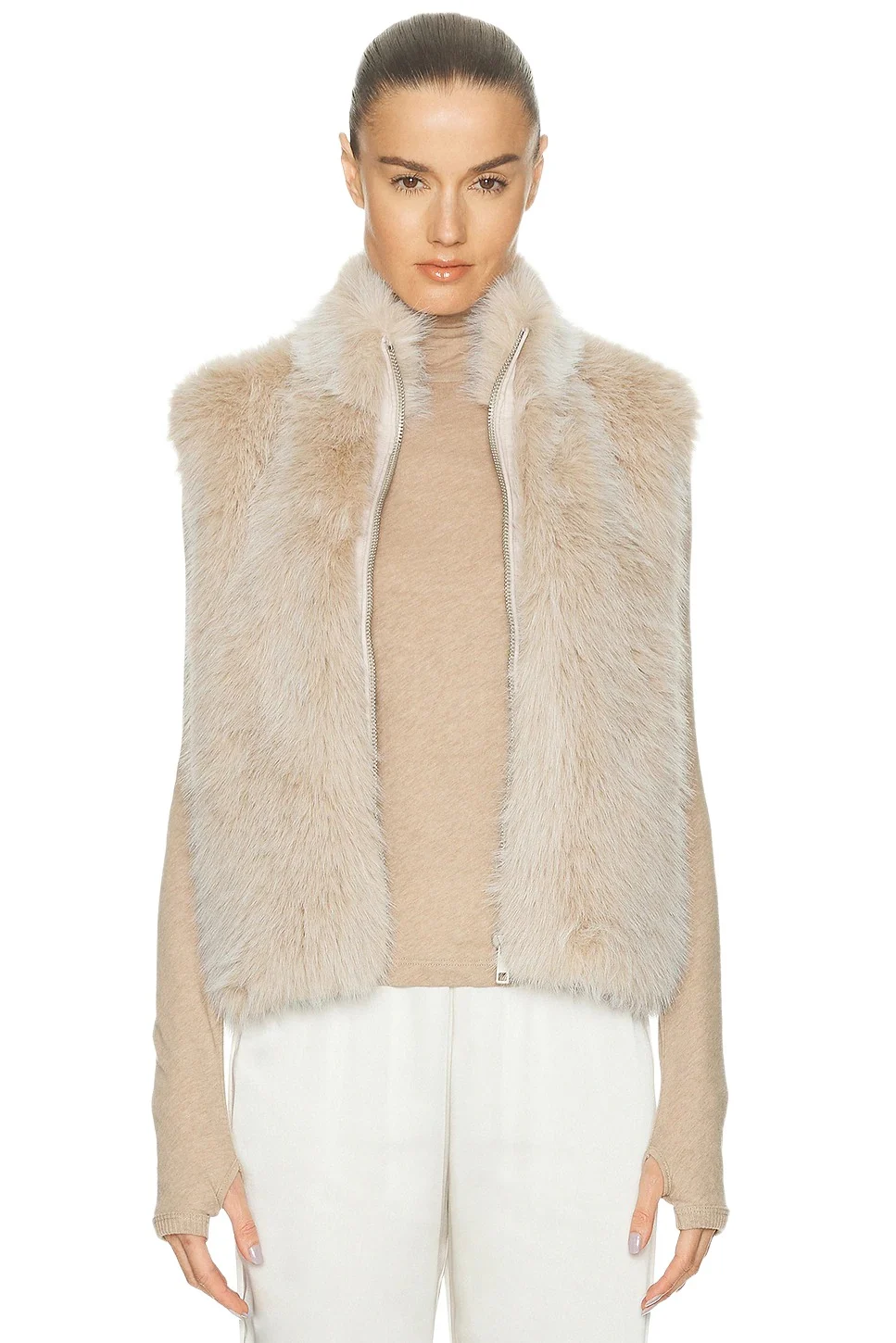 REVOLVE x JJ Revolve X JJ Faux Fox Fur Vest