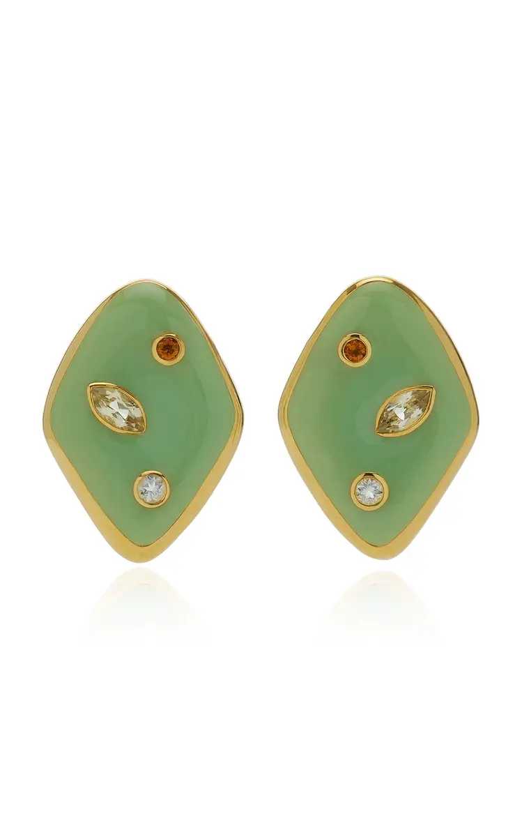 Lizzie Fortunato Nico Dot Earrings