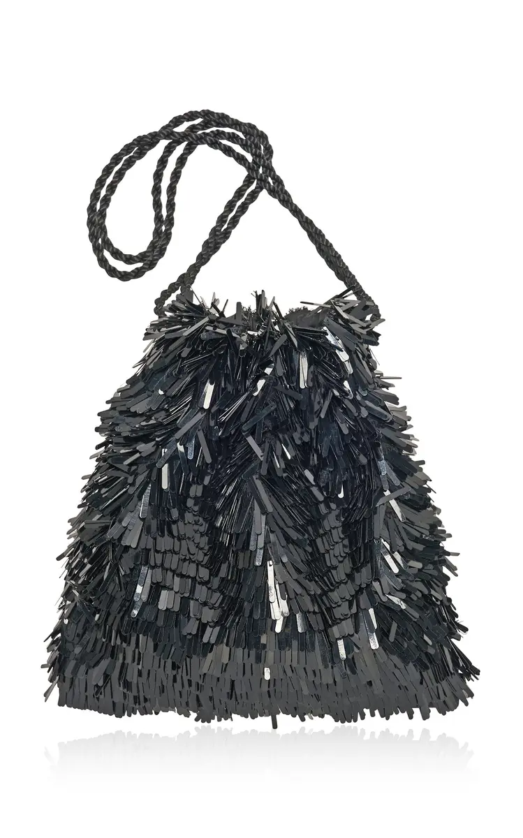 Lizzie Fortunato Sequined Gala Bag