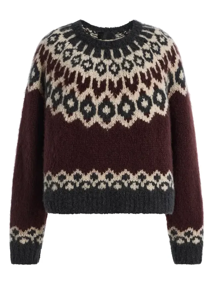 Isaline Fair Isle Cashmere Sweater