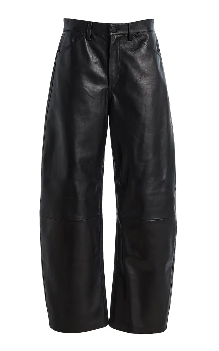 Tribeca Leather Wide-Leg Pants Tribeca Leather Wide-Leg Pants